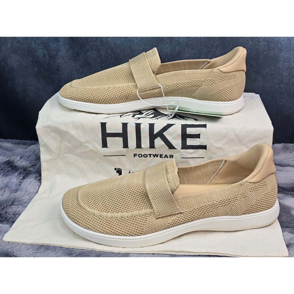 NWT Hike Footwear Valenza Barefoot Slip On Loafer LT Yellow Knit EU 40 SZ 9.5